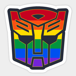 AUTOBOT RAINBOW Sticker